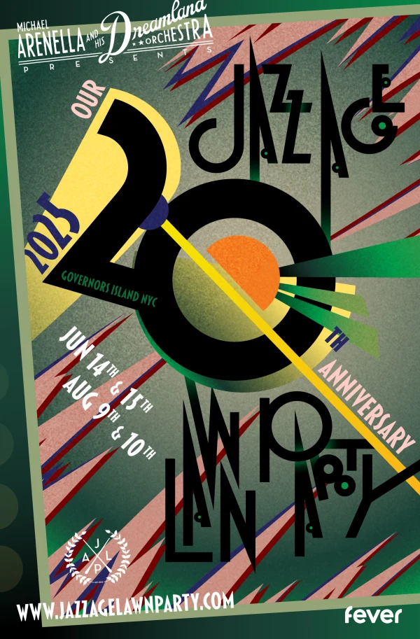 Jazz Age Lawn Party Poster 2025